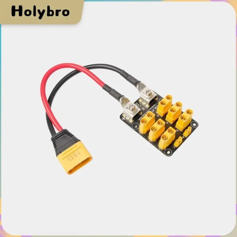 HolyBro Power Distribution Card (PDB) 300A with upper input and lateral input for RC drone construction and power management