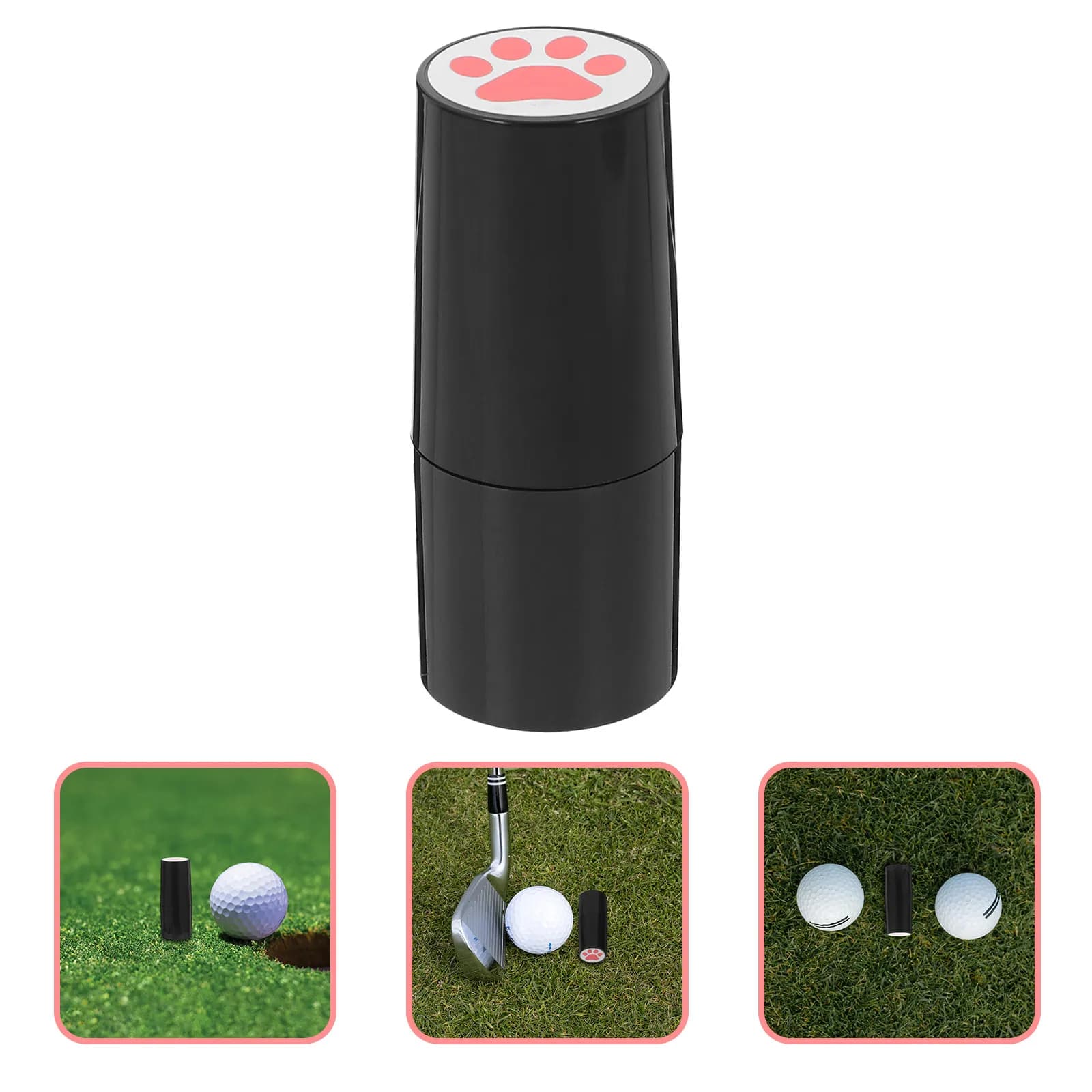 Timbro per Palline da Golf Riutilizzabile, Design Leggero e Portatile per Golfisti, Prestazioni di Timbratura Ottimali, Strumento Multiuso per Palline da Golf
