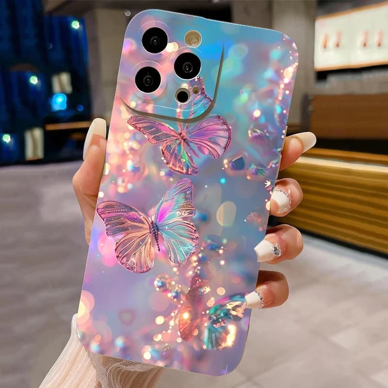 Oil Painting Pink Rose Flower Phone Case for Xiaomi Mi 15 14T 14 13 13T 12 12T 11 Lite 5G Poco F7 X7 X6 X5 X3 M6 F5 F6 Pro Cover