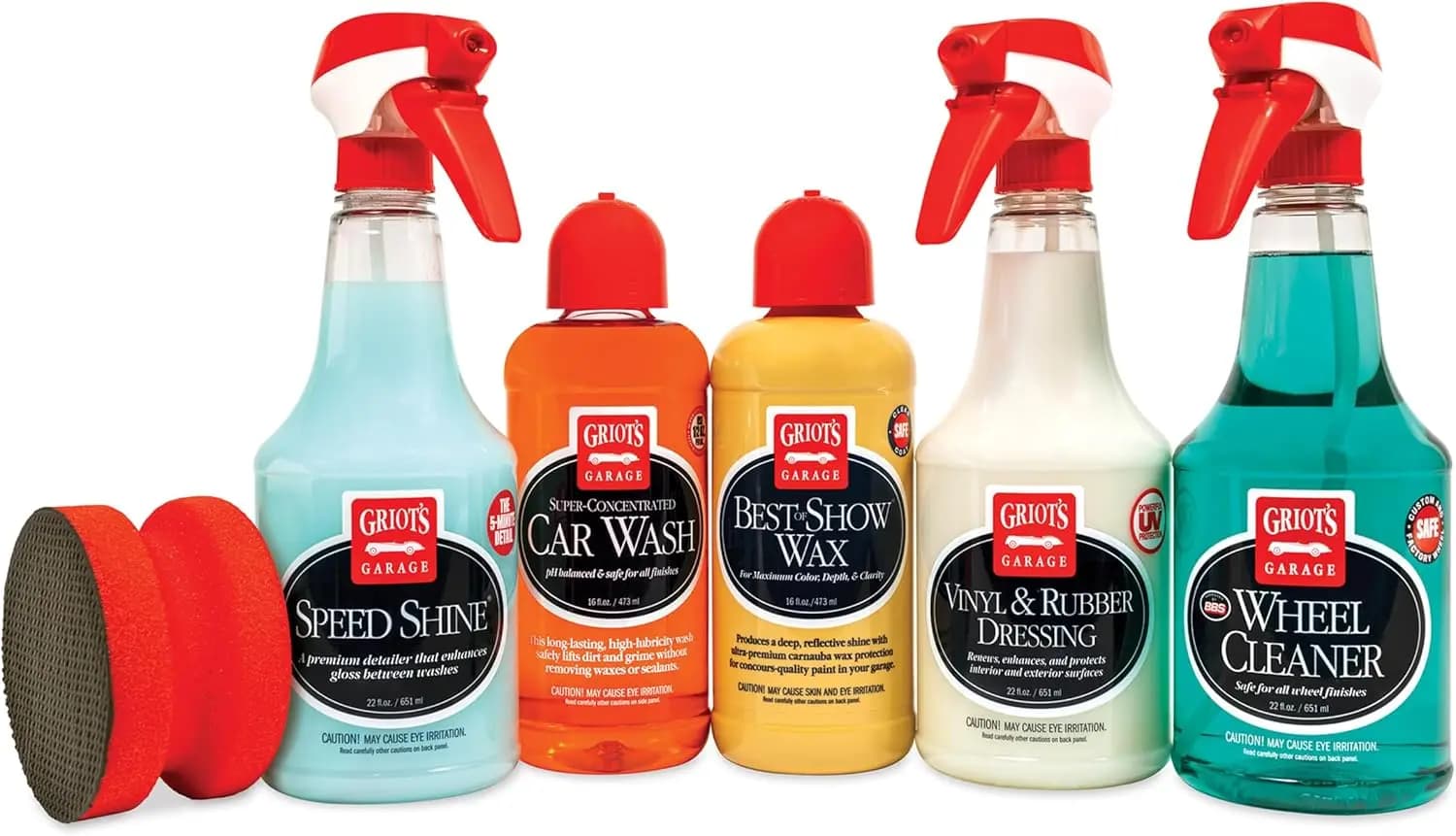 Kit Completo per Detailing Auto con Detergente, Cera, Pulitore Cerchi, Barra di Argilla e Prodotto Lucidante per la Cura del Veicolo