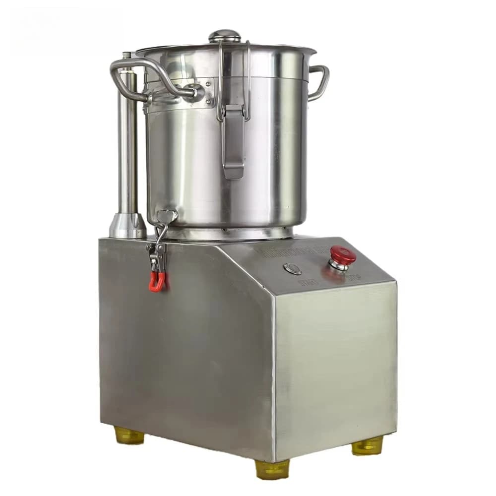 Horus Cooking Robot and Vegetable Tripper Stainless Steel Blender for Food 8 Liter Taglierina for Commercial Onion Vegetables