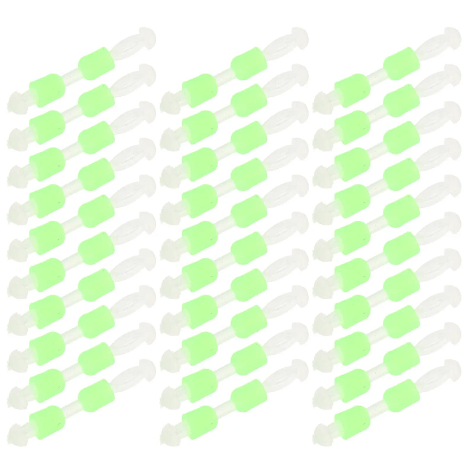 50 Pezzi Divisori per Lenza da Pesca in Silicone, Anti-Groviglio, Organizzatore per Filo da Pesca, Strumento di Sostituzione