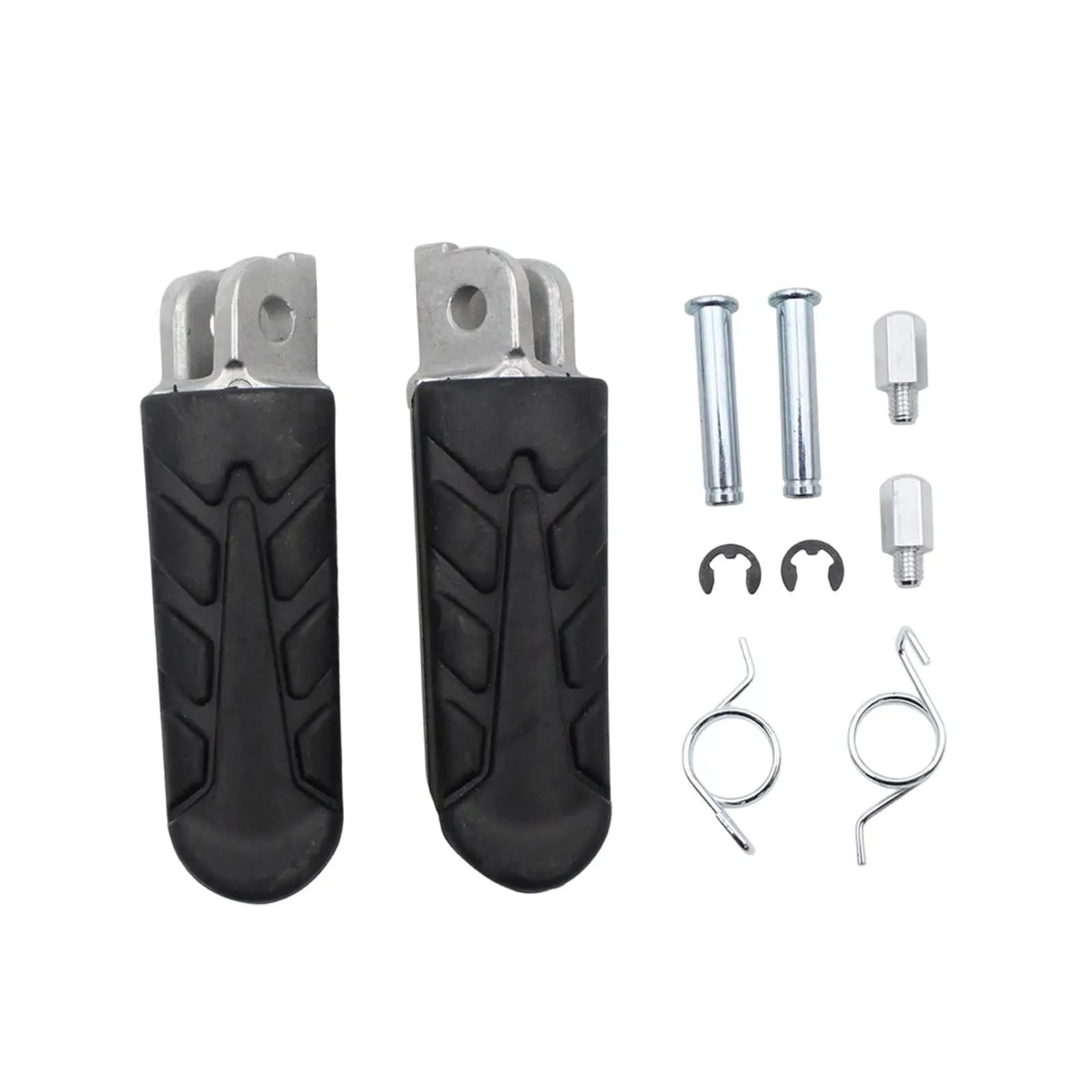 Accessorio per moto Robusto poggiapiedi in gomma metallica di ricambio per Honda VT VTR NT XL CB