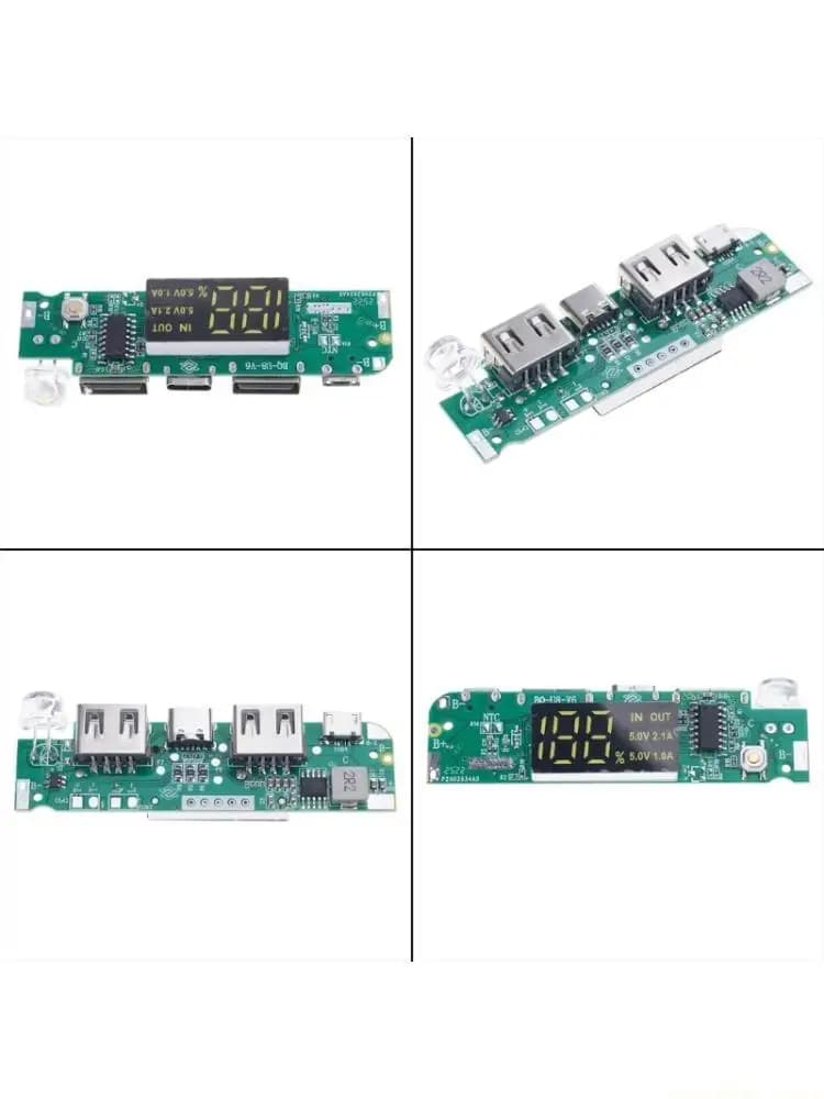 F62C FAI DA TE Accumulatori E Caricabatterie Riserva Mobile Tablet Alimentazione Della Scheda Madre Circuito 3.7V 5V 2A
