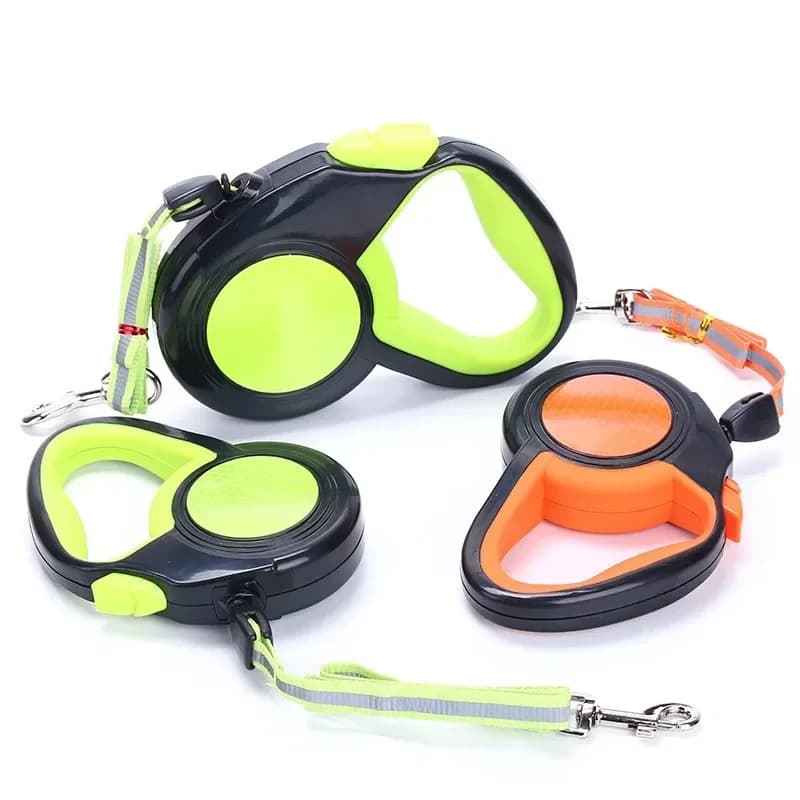 Retractable dog steering Automatic extendable nylon dog hooks for puppies Runner for walking dogs Traction rod 3m 5m 8m
