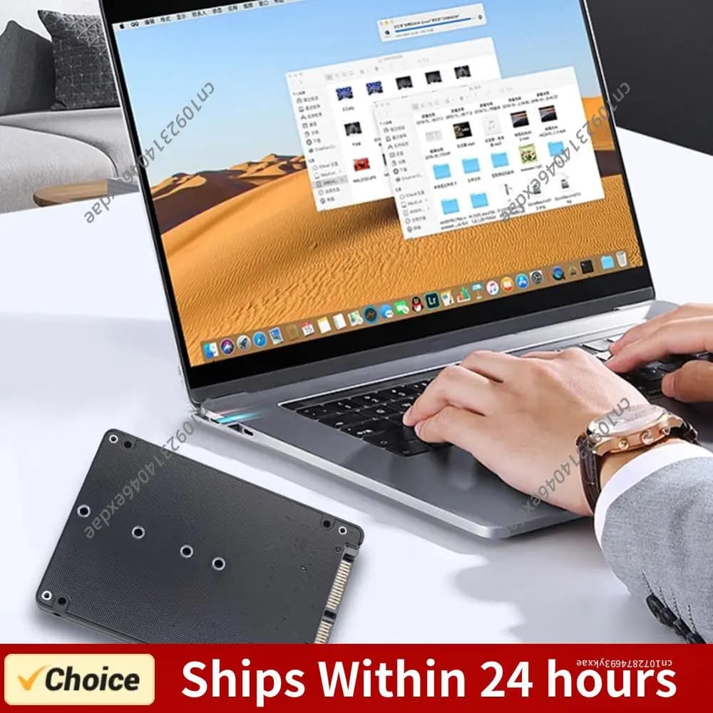 Box esterno per disco rigido M.2 NGFF SSD a SATA3, scheda adattatore per disco rigido da 6 Gbps, scheda adattatore M.2 NGFF a SATA3.0 a doppio uso per PC