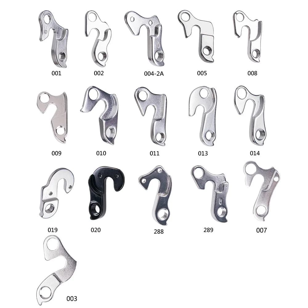 1 pz gancio deragliatore posteriore universale per bici per MTB da corsa su strada telaio gancio per ingranaggi in lega parti di riparazione biciclette accessori per ciclismo
