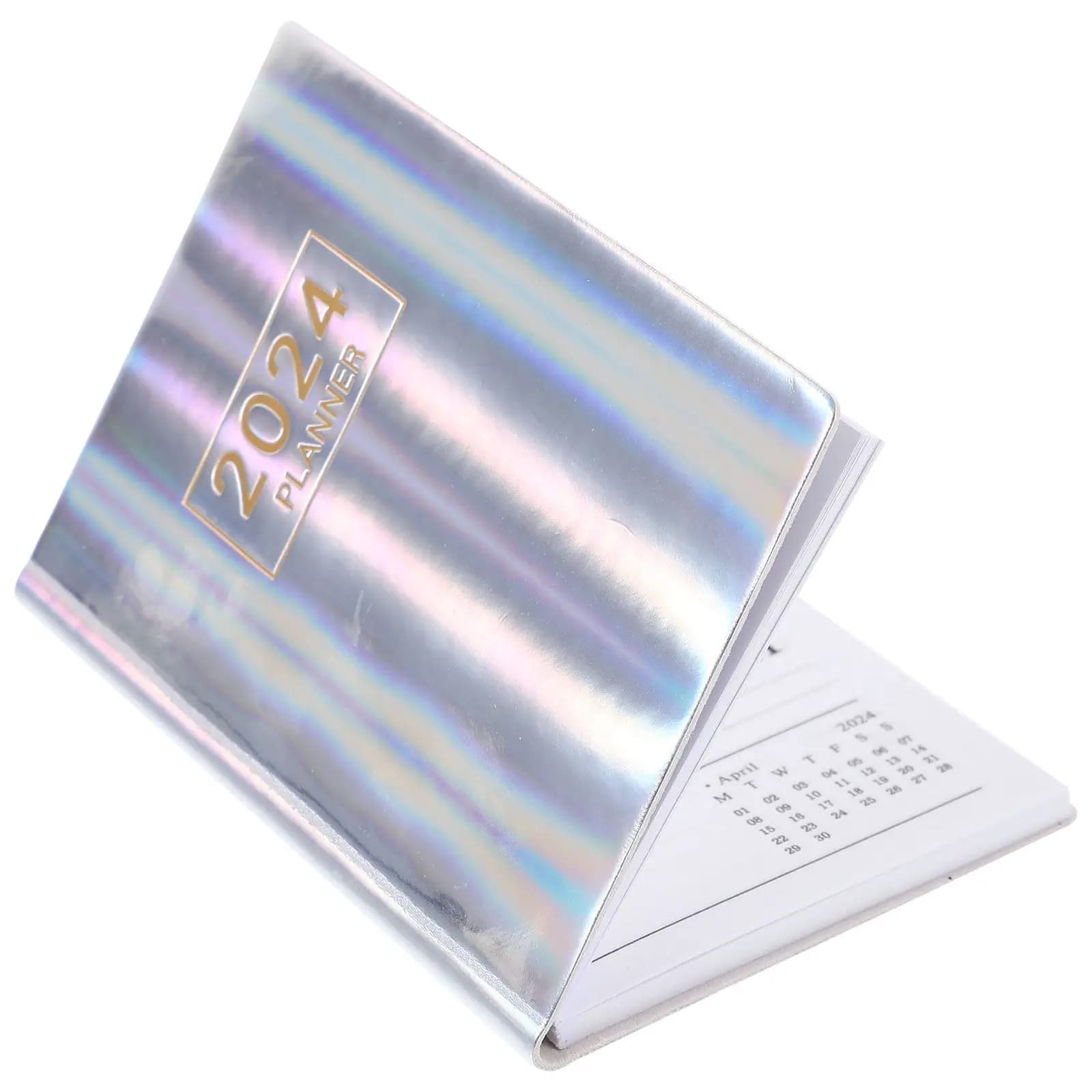 Mini Pocket Planner Notebook with Imitation Cover Thick Smudge-Proof Paper for Students Office Workers