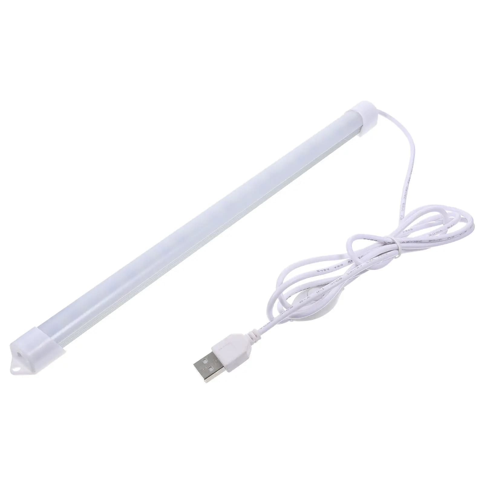 Barra Luminosa LED USB 18 SMD 2835, Lampada da Lettura Portatile Senza Sfarfallio per Protezione Occhi, Striscia Luminosa per Notebook e Scrivania PC