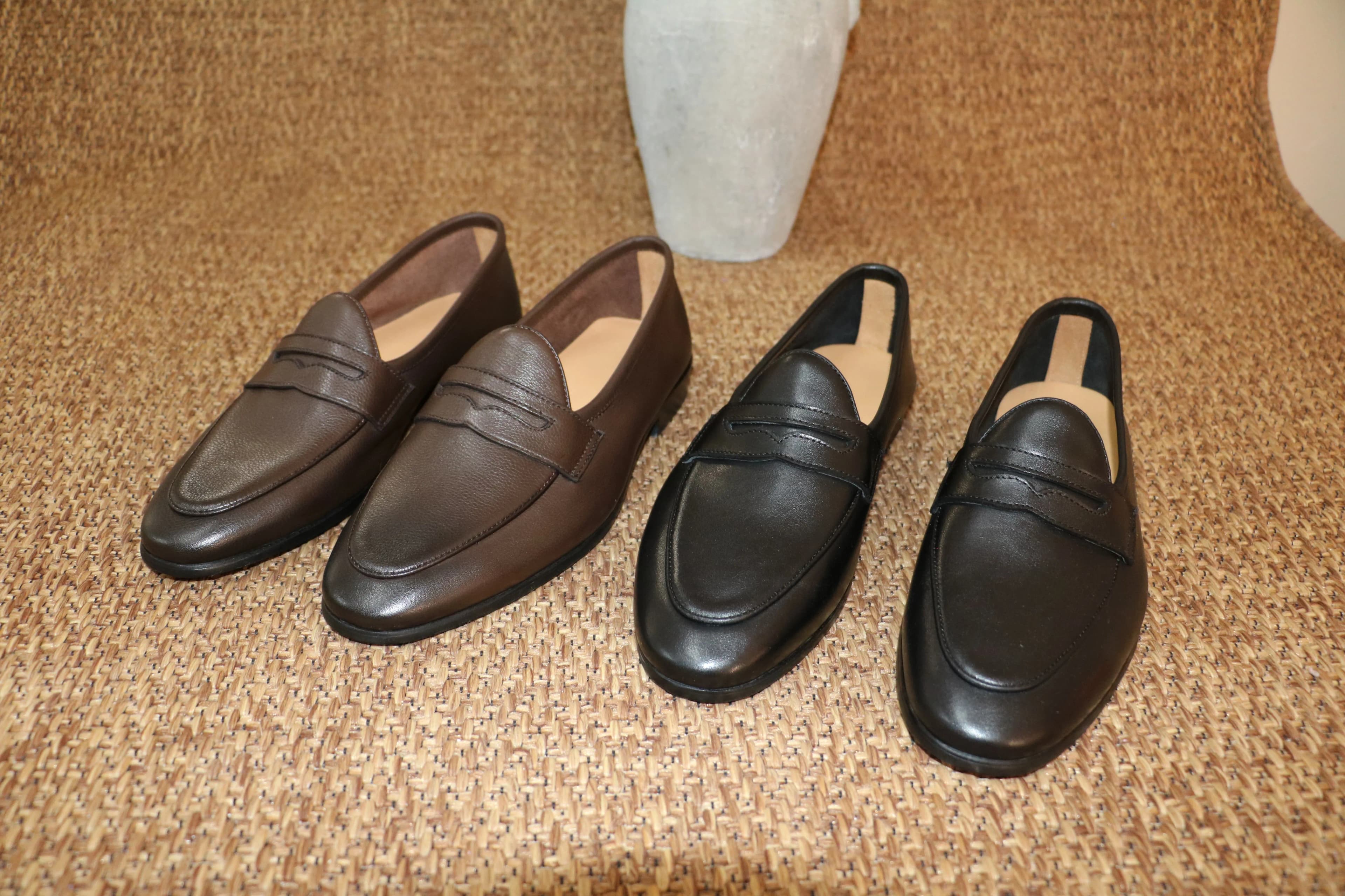 26 Calf leather Slip-On Loafers for Men with Stylish Design and Soft Leather Work, Travel Casual & Semi-Formal Wear LF1218