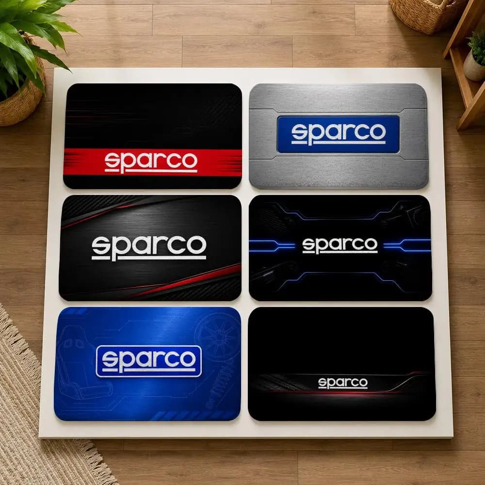 Fashion Tech Design S-Sparco Floor Mat Doormat Hallway Carpet Living Room Rugs Bath Floor Mats Home Decor