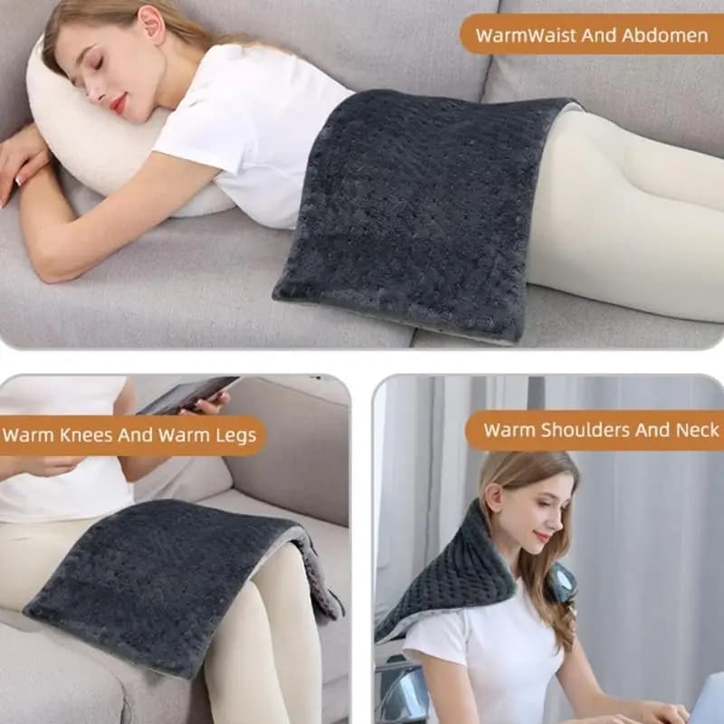 Coperta elettrica da 110 V con 4 impostazione calore Sicuro surriscaldamento Design calore Y5GB