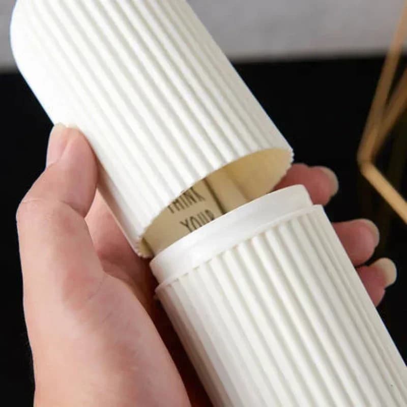 Portable Travel Toothbrush Storage Container Box Gargle Cup Toothpaste Holder Toothbrush Carrying Box Toothbrush Containers