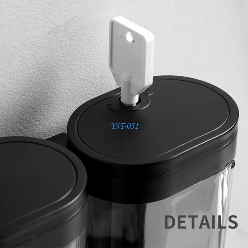 E15A Dispenser sapone manuale da 300 Dispenser sapone per pressa manuale a parete per Lozione liquida Gel doccia