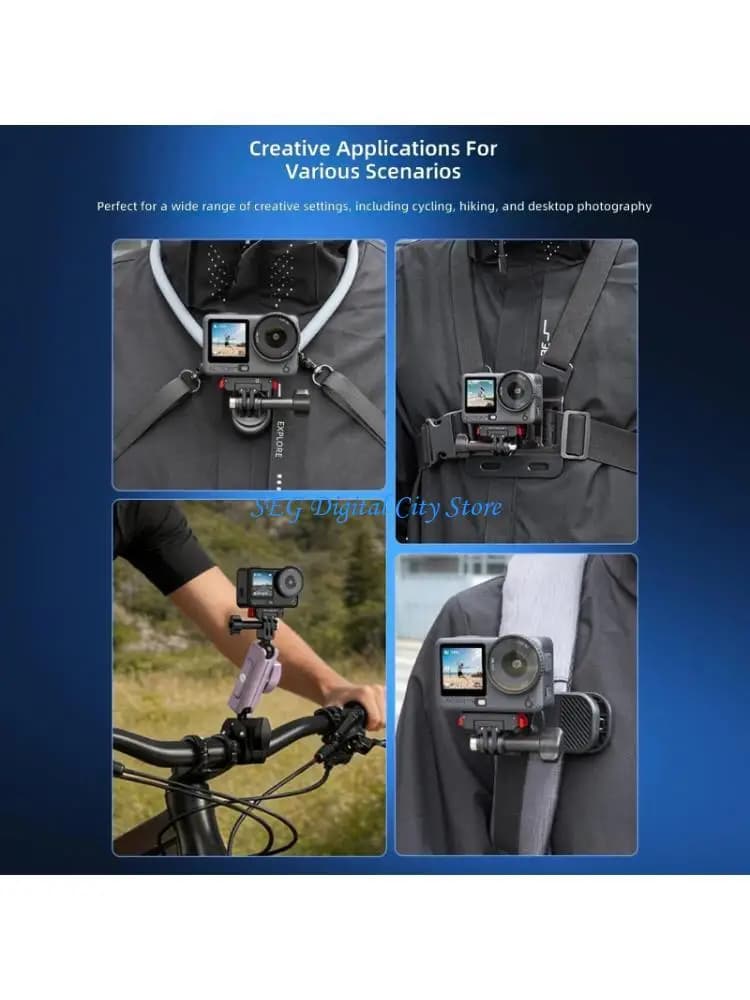 U75B Universally Quick Detach Mount For Action 6 Cameras Adapter Accessory