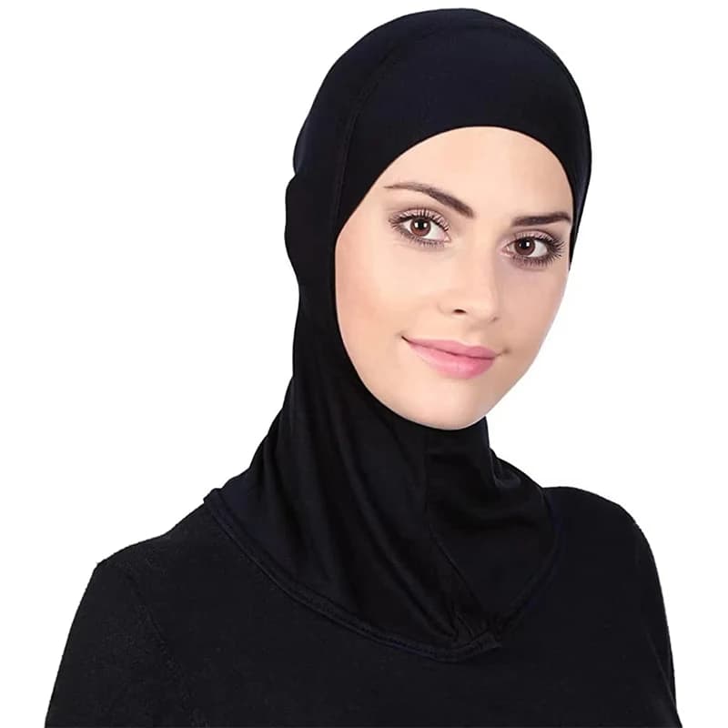 Ramadan Islamic Muslim Underscarf Women Veil Hijab Head Scarves Muslim Inner Cap Turbans Head For Woman Hijabs Caps Hat