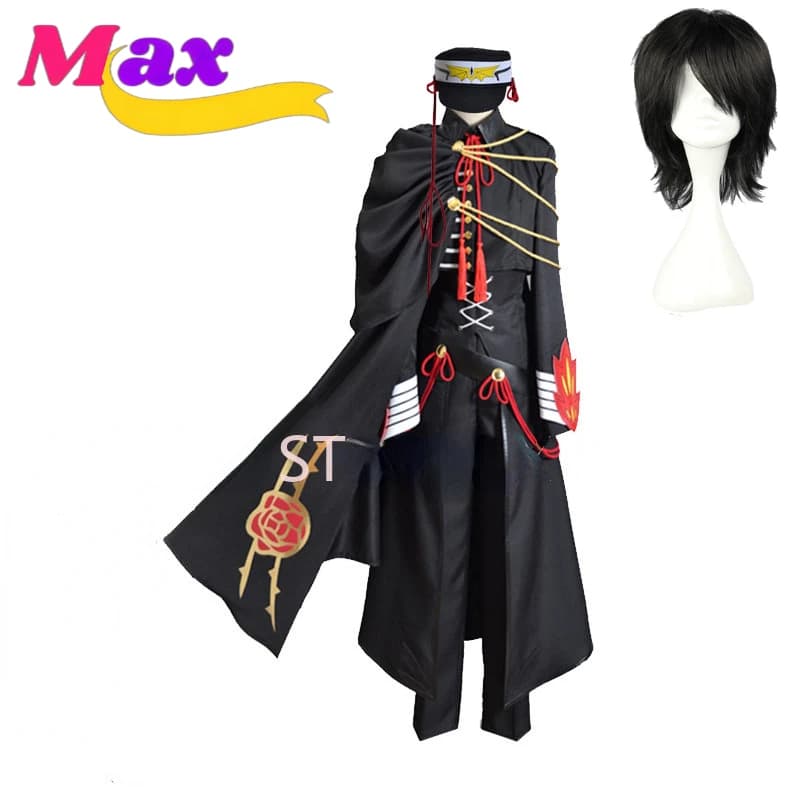 Max Lelouch of the Rebellion 10th Anniversary Lelouch Lamperouge Nero in Ashford Costume Cosplay Uniformi di Halloween CG