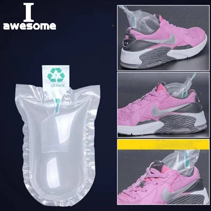 100pcs pratici alberi di scarpe gonfiabili in plastica lunghezza regolabile alberi di scarpe barella portascarpe organizzatori barella per scarpe