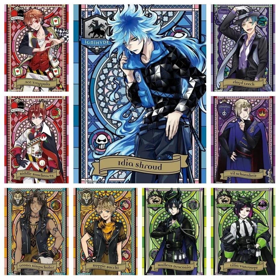 Twisted Wonderland Anime Game Vil Schoenheit Leona Art Kit Completo Pittura Diamante 5D Punto Croce Mosaico Decorazioni Casa