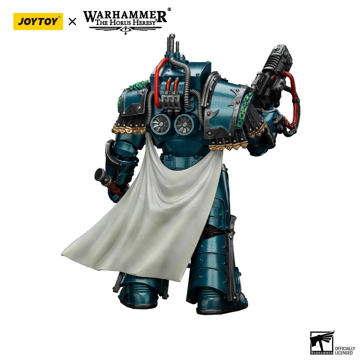 [Preordine] JOYTOY Warhammer 30K 1/18 Action Figure Alpha Legion Legion Praetor in Armatura Terminator Cataphractii