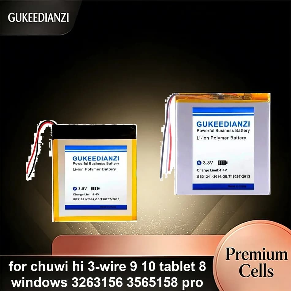 Batteria HI8 (3 Fili) CW1529 (2 Linee) HI8 (2 Fili) per Tablet Chuwi HI 3-Fili 9 10 Windows 3263156 3565158 Pro