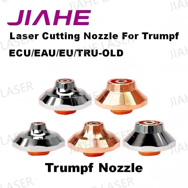 Laser Nozzles EAA EAC EAU EBM ECU EU Type for Trumpf Precietc Laser Head Fiber Cutting Machine Parts Double Single Axrayser OEM
