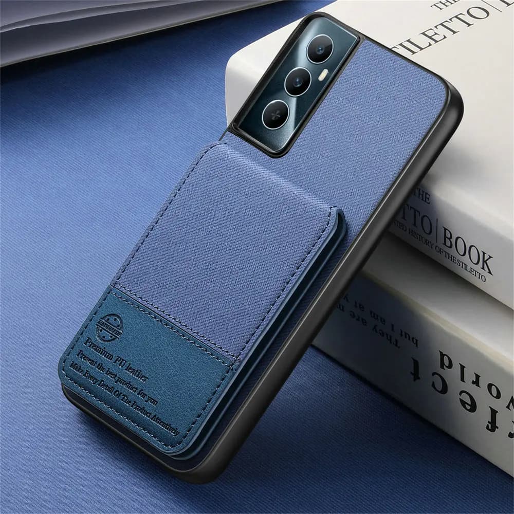 Realme C75 C73 C71 C65 4G RFID Custodia in pelle per carte Phone Flip Fonda Realme c71 Custodia Realmi C65 C 71 73 75 Magnete Cover posteriore Fundas