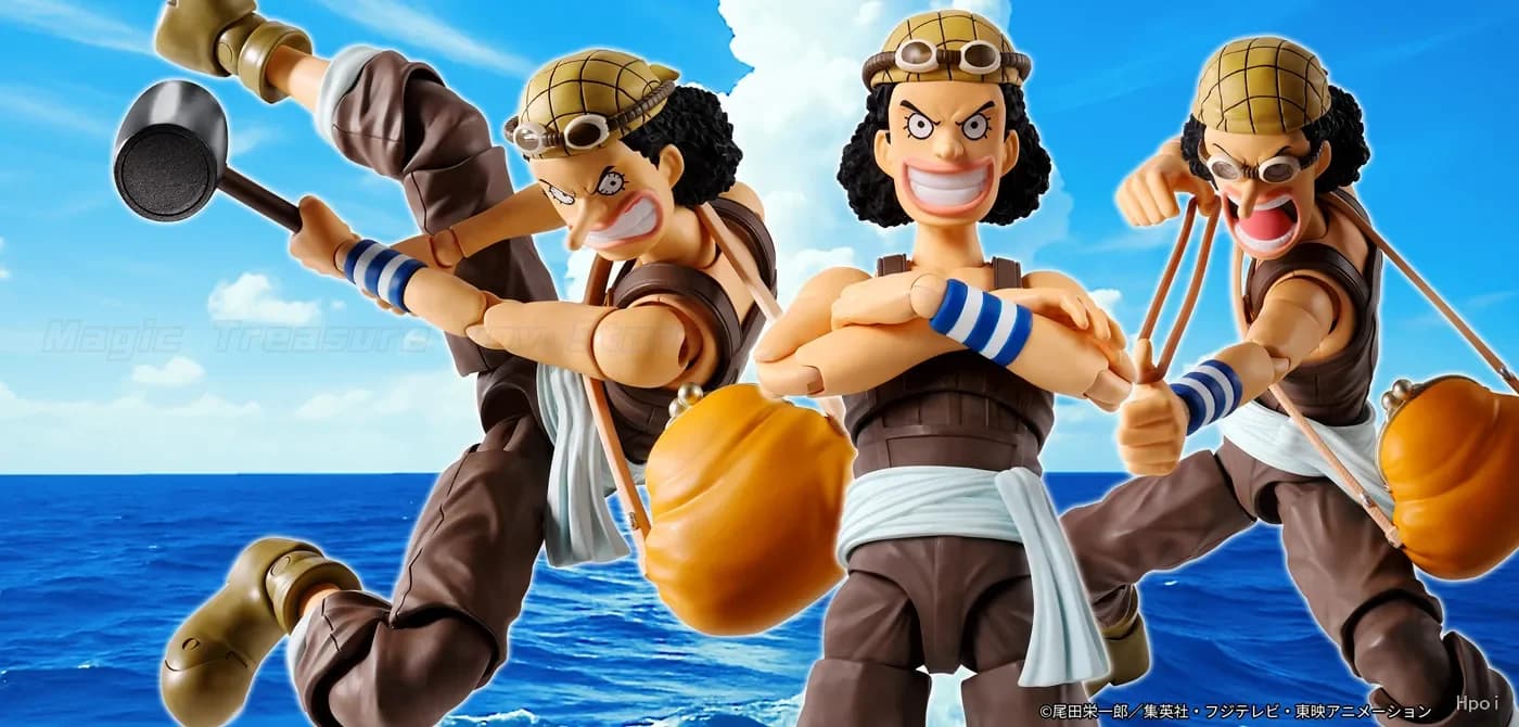 【Disponibile】Originale BANDAI SPIRITS BANDAI SPIRITS ONE PIECE Usopp Action Figure Giocattoli Ornamenti Regali