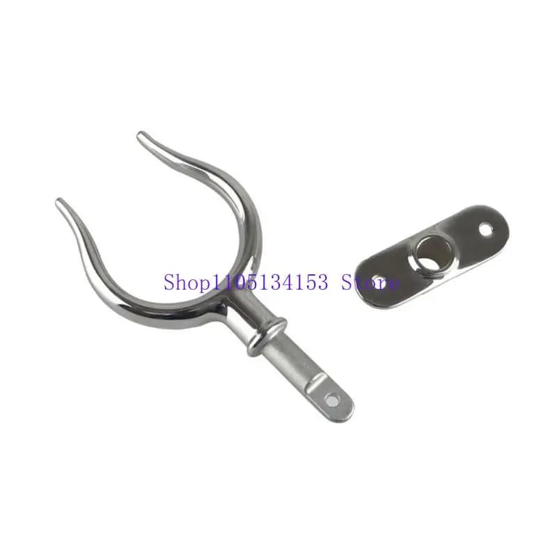 Oarlock Rowlock Qualità Marine Fila Barca Gommone Zattera d'acqua Barca Kayak Canoa Remo Blocco Rowlock Montaggio laterale Acciaio inossidabile