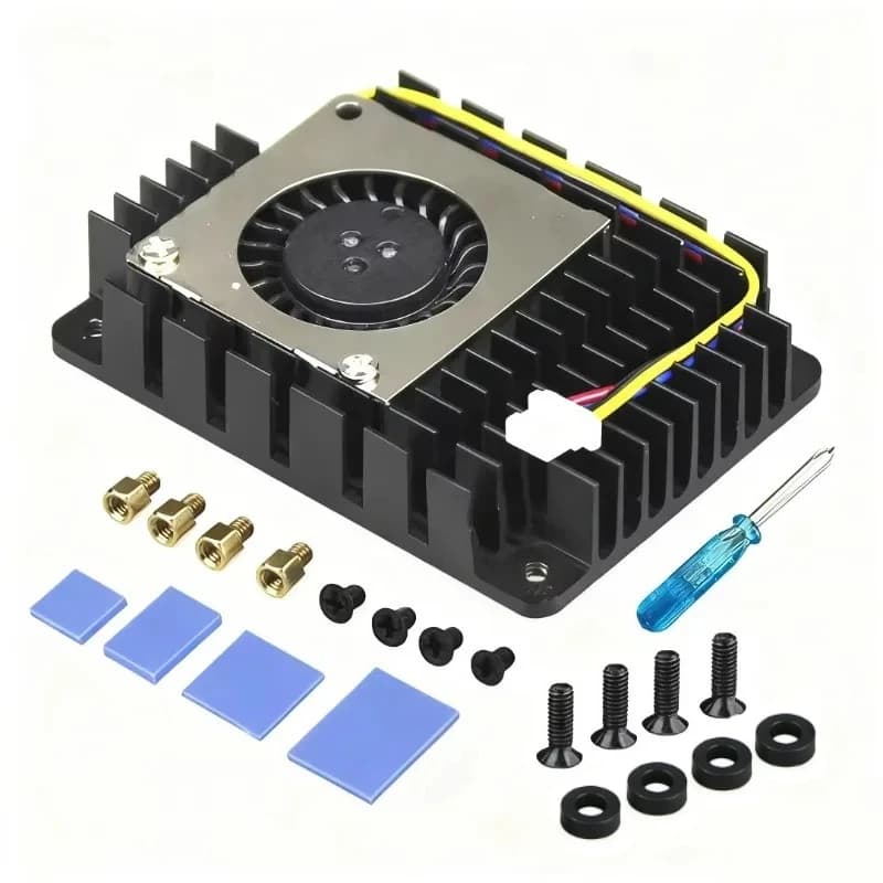 CM5 heat sink with fan thermal bearings for processing module Raspberry Pi 5 CM4