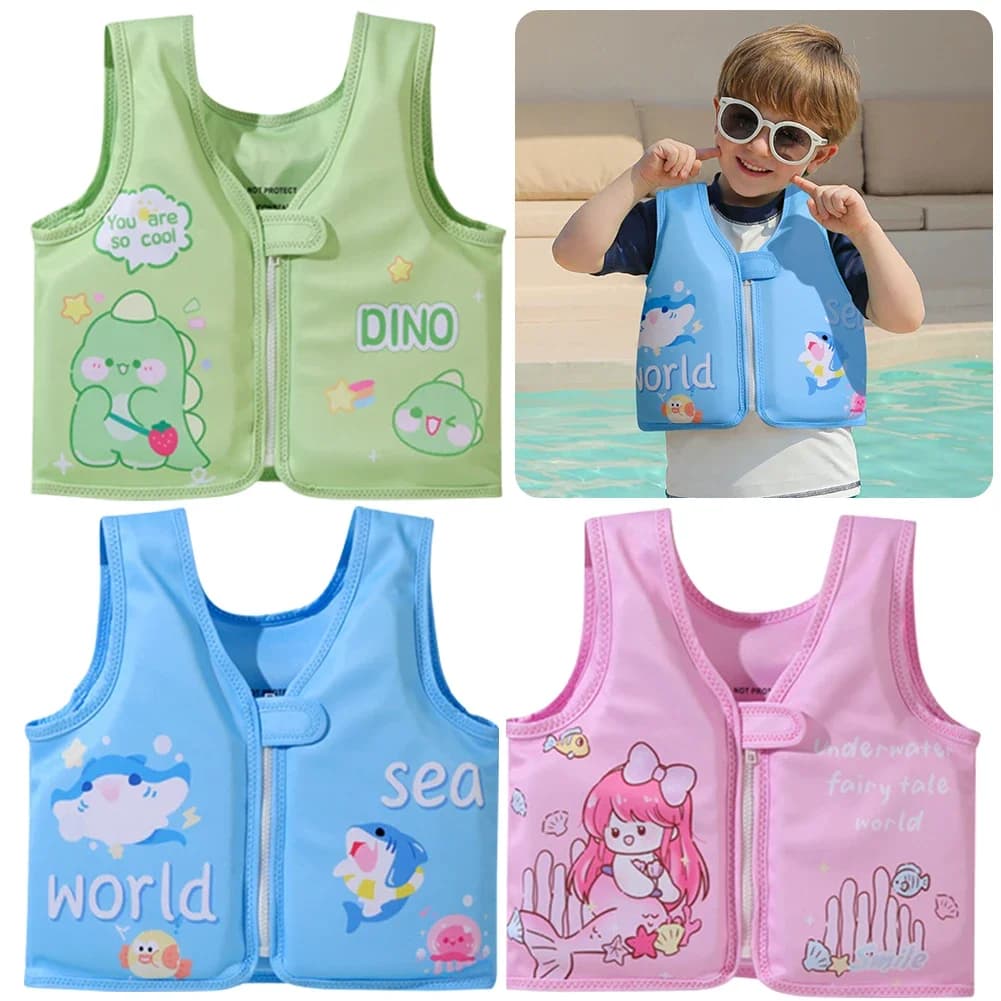 Giubbotto di salvataggio per bambini 3D gilet da nuoto carino per bambini giubbotto galleggiante galleggiante gilet da nuoto galleggiante giubbotto di salvataggio per bambini costumi da bagno per piscina