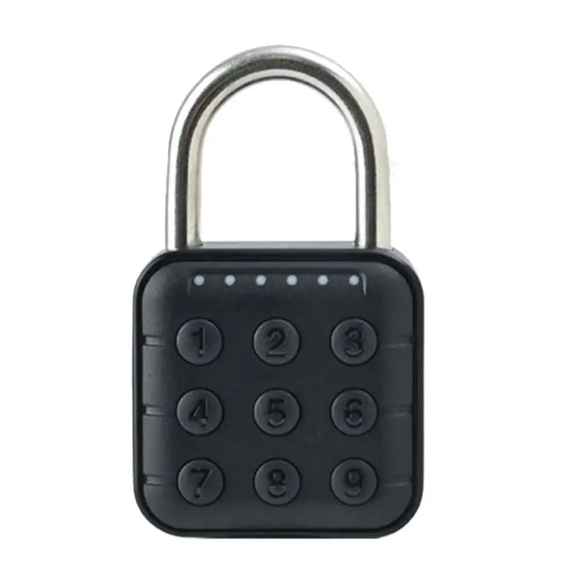 IALJ-Tuya Serratura per porta intelligente con impronta digitale Bluetooth, sblocco rapido senza chiave, lucchetto antifurto IP67, impermeabile, per la sicurezza domestica-A Dura