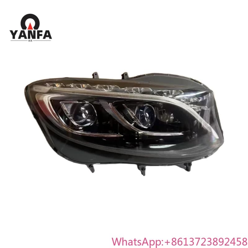 For High Quality LED Headlights for C217 Model Boutique Front Lamp White Light for C Class