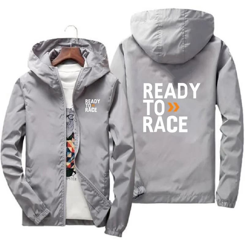 2024 Uomini Ready To Race Enduro Cross Motocross Bitume Bike Life Giacca a vento Cappotto con cappuccio Sottile Cappotto con cappuccio Cappotto Pilota Abbigliamento