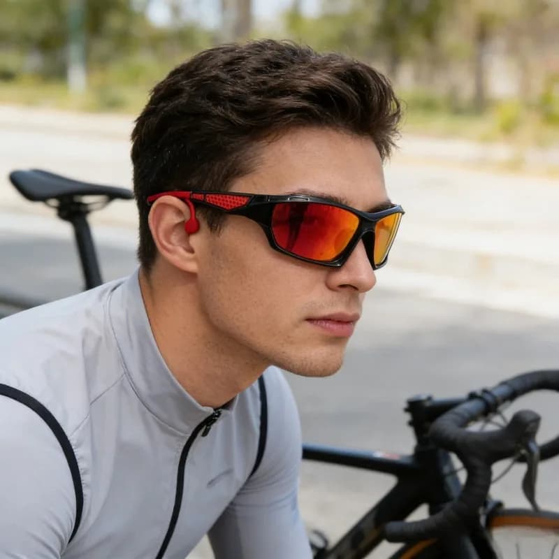 2/3/4Pcs Polarized Sports Sunglasses, Color Lens for Cycling, Hiking & Skiing