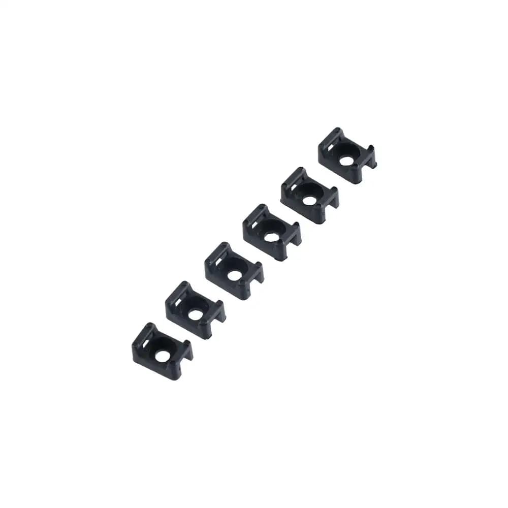 100Pcs Width Cable Tie Mount Saddle Type Base Wire Holder