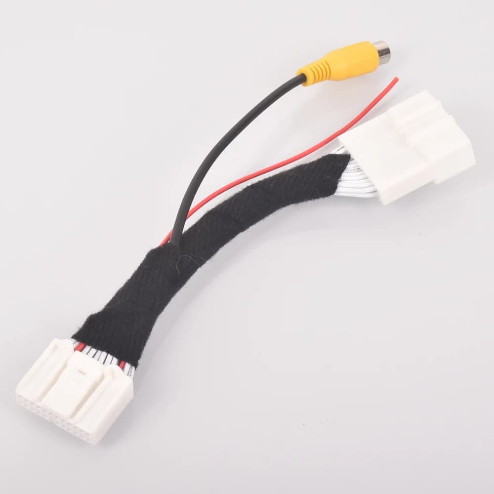Sistema di navigazione per auto Retromarcia Telecamera posteriore Adattatore Cavi Cablaggio per Renault Stepway Vivaro Dacia Sandero Dokker 24Pin