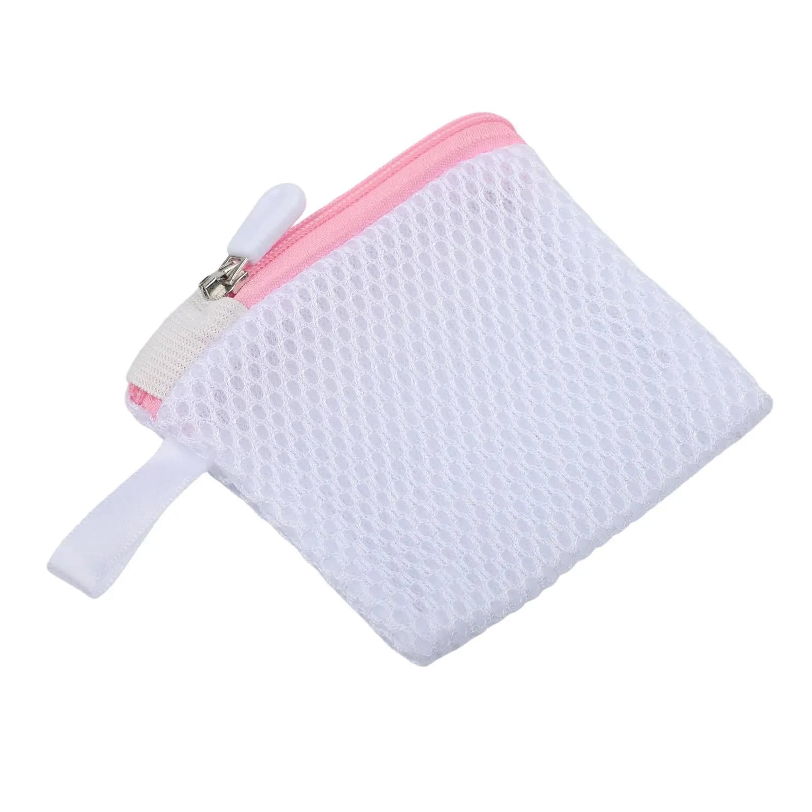 4 Pack Laundry Pod Storage Bags for Secure Protection and Dissolving in Washing Machine Suitable for Travel and Home