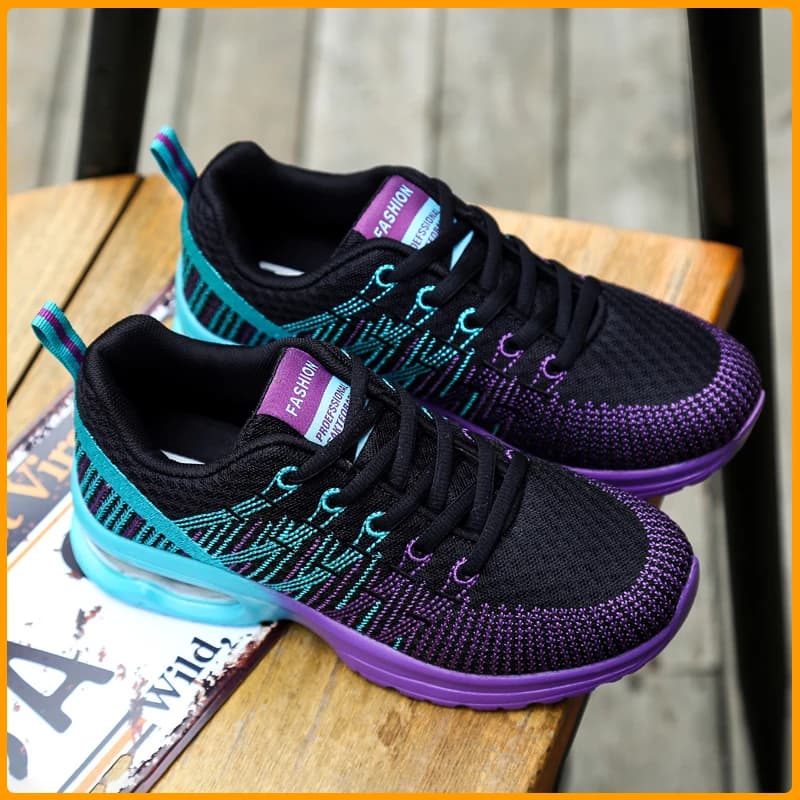Scarpe Mijia alla Moda, Traspiranti, con Cuscinetto d'Aria, Sneakers da Corsa per Coppie, Leggere, Antiscivolo, Resistenti, Calzature da Pallavolo per Donna