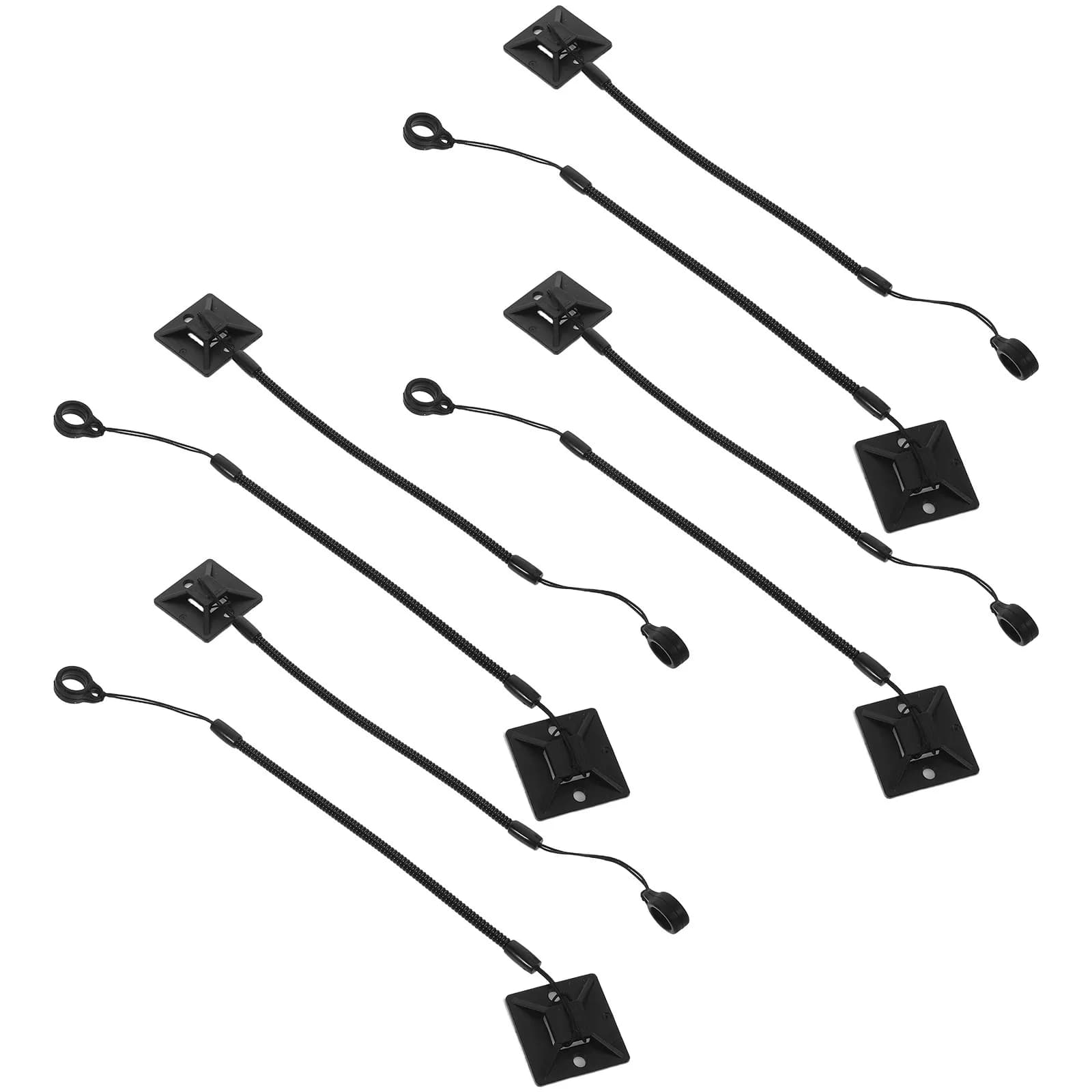 Set di 8 Cordini Elastici per Penna Stylus, Cinturino a Spirale Retrattile Antiscivolo per Tablet, Penne da Disegno, Uso in Ufficio, Scuola e All'Aperto