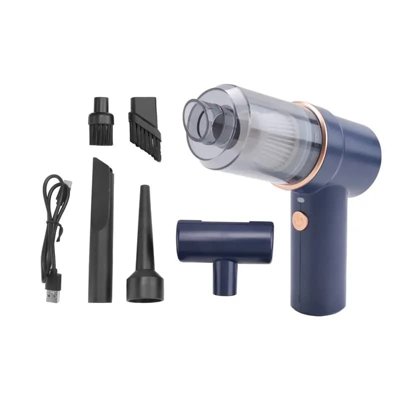 Aspirapolvere portatile AT14 8000Pa, aspirapolvere portatile senza fili da 120w ricaricabile per auto, casa, ufficio, animali domestici
