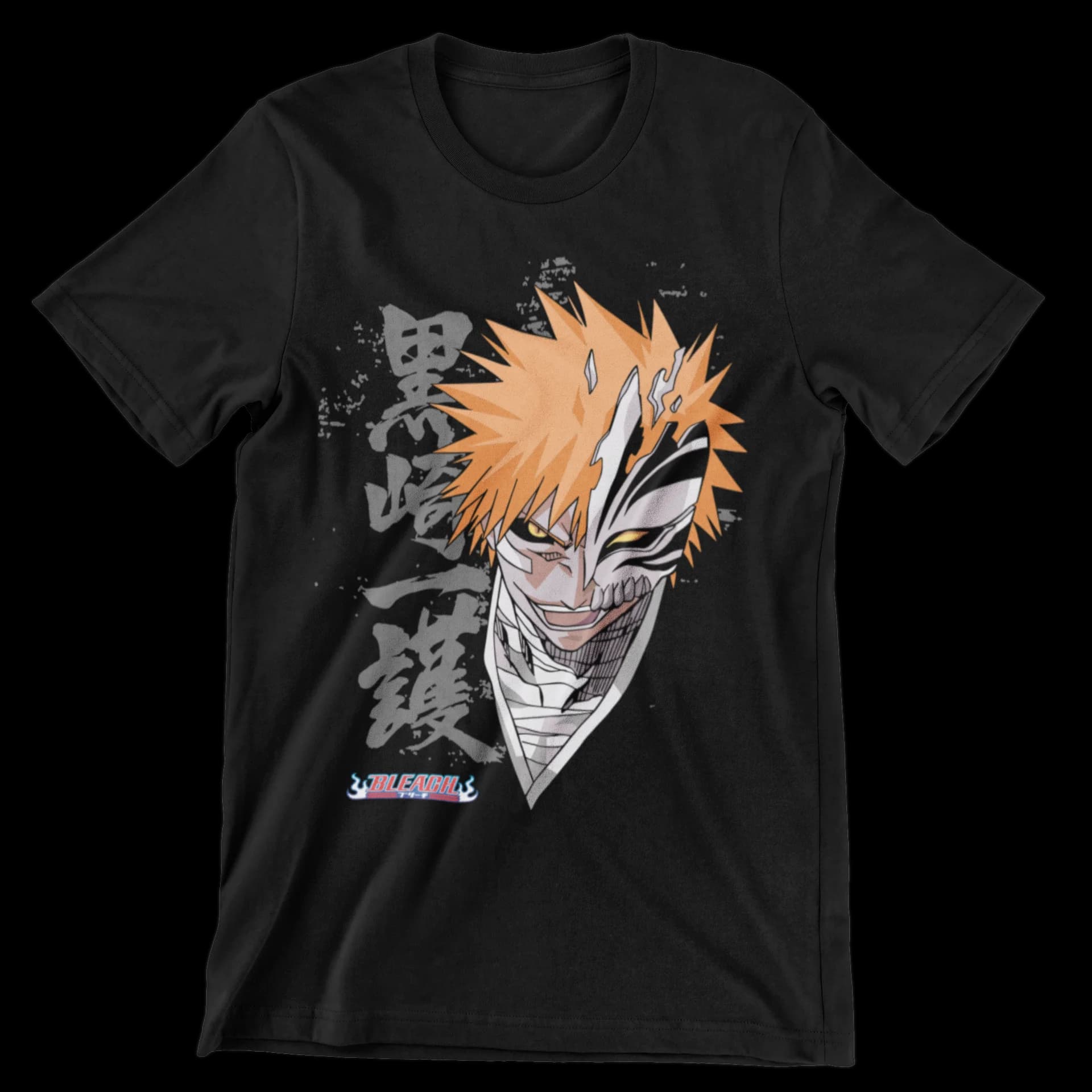 T-shirt Anime BLEACH Art Kurosaki Ichigo 100% Cotone con Grafica per Uomo Donna Bambino Estivo Streetwear Top