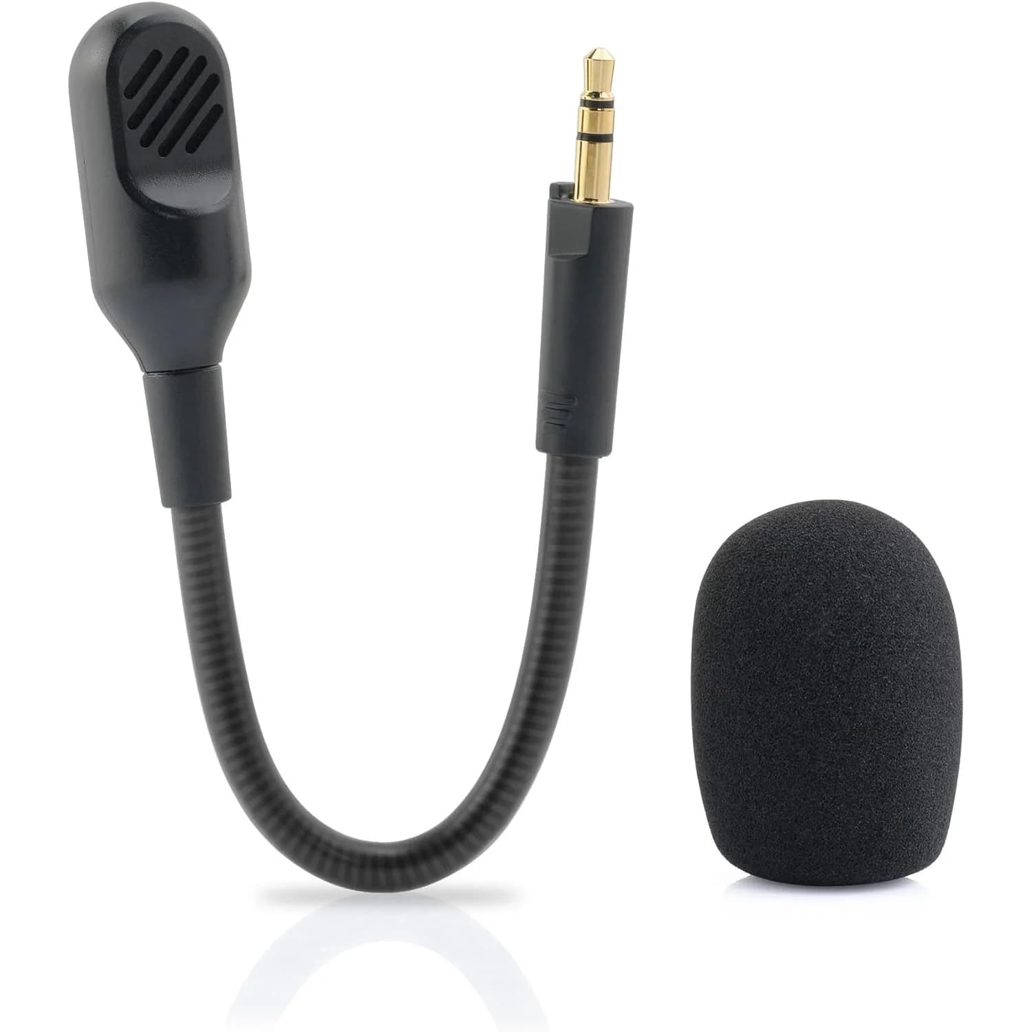 Replacement of the NUOLIANXIN microphone for gaming headphones Razer Barracuda X 3.5mm detachable play microphone with foam