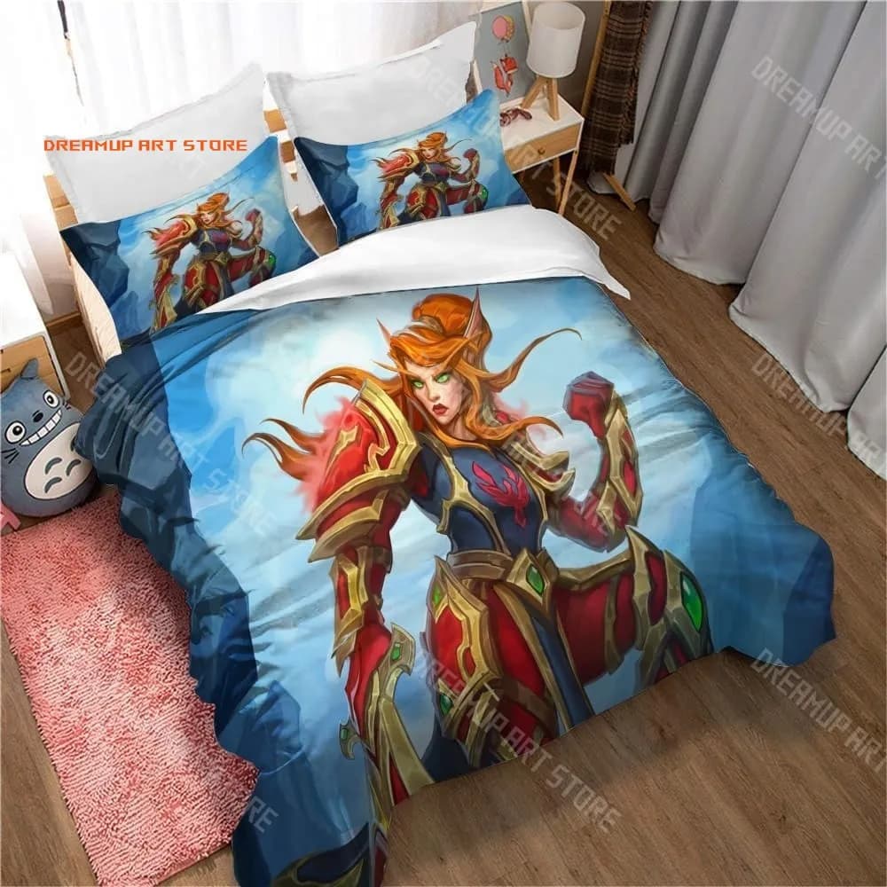 2026 Game Hearthstone Heroes Of Warcraft Duvet Cover 3D Exquisite Print Bedding Set Comforter Bed Youth Home Decor Girls Boys Gi