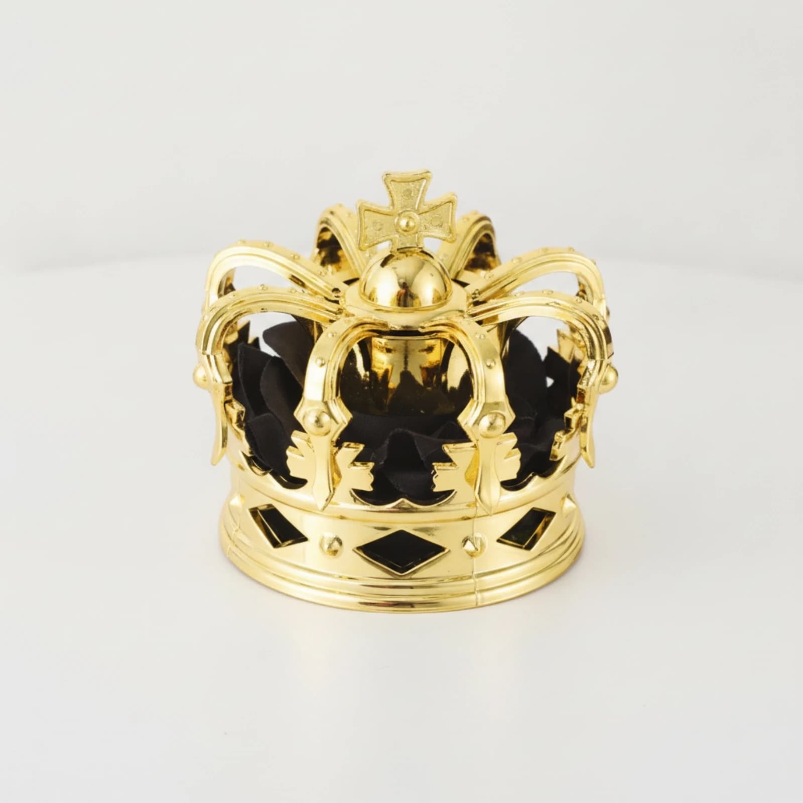 Crown Hair Clip Metal Mini Crown with Clip Accessory Secure Comfortable for Cosplayers, Costume Parties, Photoshoots