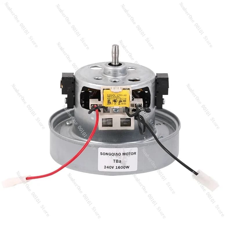 Motore esausto serie monofase, motore aspirapolvere da 1600 W, motore per elettrodomestici ad alta potenza, micro motore elettrico aspirapolvere