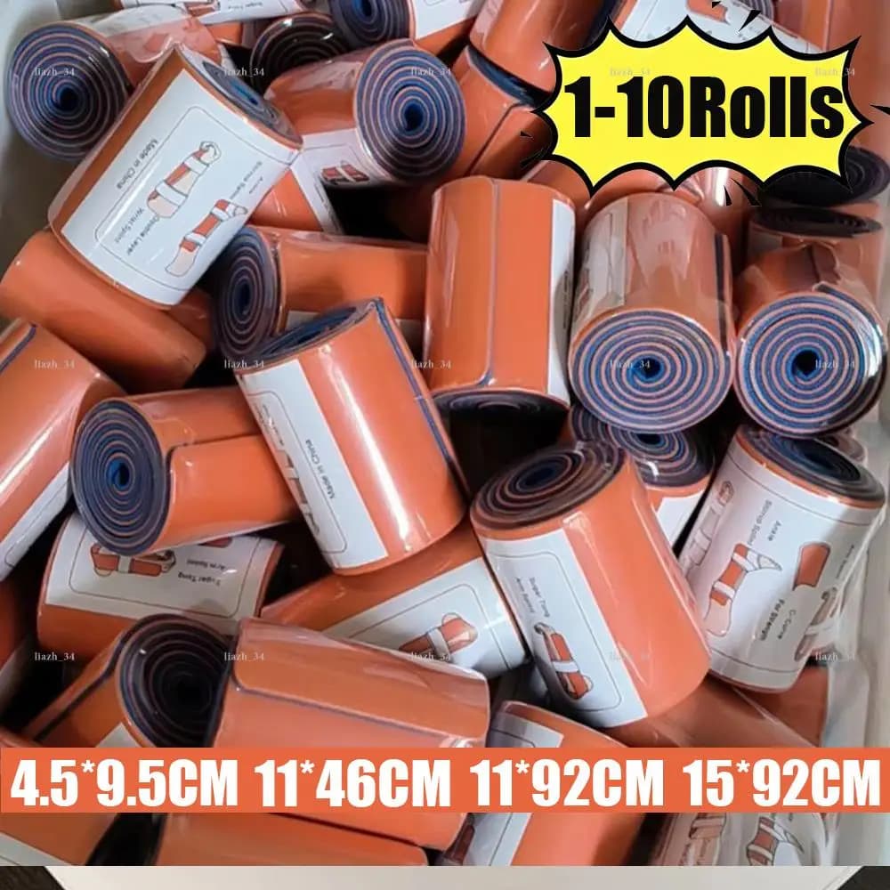 4 Sizes Universal First Aid Aluminum Splint Roll Medical Survival Polymer For Fixture Bone Emergency Medical Kit Outdoor Travel