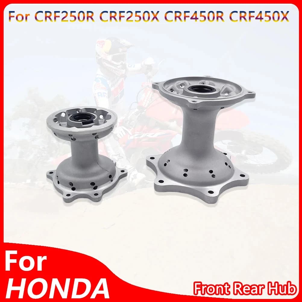 Mozzo ruota posteriore per HONDA CRF250R CRF250X CRF450R CRF450X CRF, 36 fori anteriore, 32 fori posteriore, cerchi moto in alluminio sabbiato