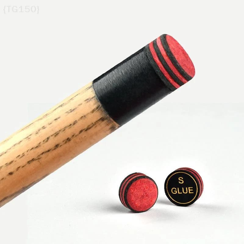 Sostituzione punta stecca da 14 mm, punte in pelle da biliardo con durezza SS/S/M/H, accessori durevoli per stecca da biliardo a nove palle (1 pezzo)