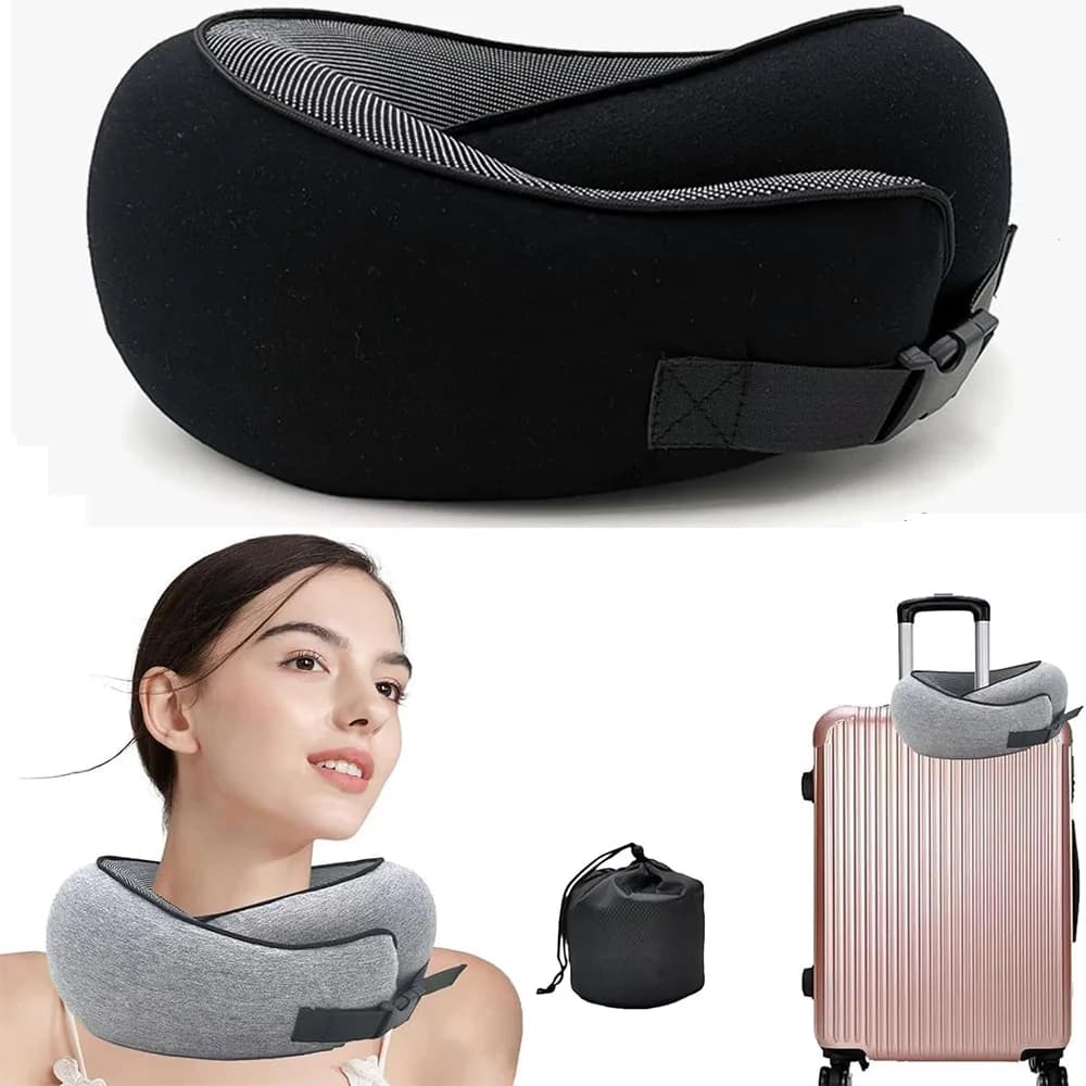 Cuscino a forma di U Cuscino per il collo Cuscino a forma di U Cuscino per il collo dell'auto da viaggio Cuscino da viaggio per aereo Artefatto per dormire in volo a lunga distanza